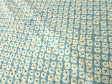 Load image into Gallery viewer, ACH#831a30 Silk Kimono Fabric Shibori Light Blue 65.0x11.8in(165x30cm)
