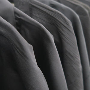 Bundle 15pcs Silk Black Haori Jacket Wholesale Bulk Free Shipping #381