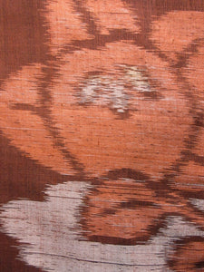 Haori Jacket Vintage(1920-1950) Brown Tachibana Long Silk #8217B4
