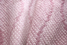 Load image into Gallery viewer, Haori Jacket Vintage(1950-1980) Ash Pink Full Shibori Tatewaku Silk #8288C2
