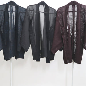 Bundle 12pcs Silk See-Through Haori Jacket Wholesale Bulk Free Shipping #388