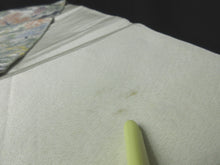 Load image into Gallery viewer, Fukuro Obi Vintage(1950-1980) Off whilte Zen Temple Silk BB74W5

