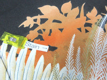 Load image into Gallery viewer, BCF#2916 Silk Tomesode Fabric Vintage(1950-1980) Bird 41.3x25.6in(105x65cm)
