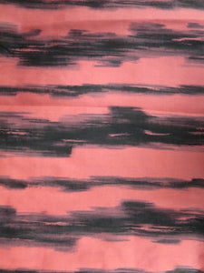 MKF#47 Silk Kimono Fabric Vintage(1920-1950) Meisen Pink 37.4x12.2in(95x31cm)