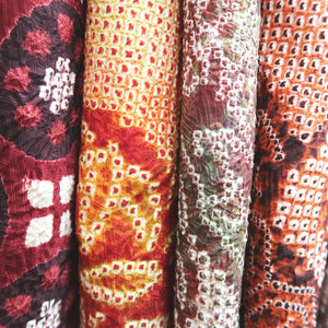 Bundle 12pcs Silk Vintage Full Shibori Haori Wholesale Bulk Free Shipping #438