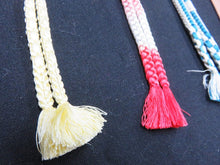 Load image into Gallery viewer, HM#68 Silk Haori Himo Flat Braid 5pcs Bundle Pack
