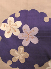 Load image into Gallery viewer, Haori Jacket Vintage(1920-1950) Sandy Brown Chrysanthemum Plum blossom Long Silk #7778K4
