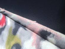 Load image into Gallery viewer, MKF#48 Silk Kimono Fabric Vintage(1920-1950) Meisen Off whilte 39.4x12.6in(100x32cm)
