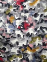 Load image into Gallery viewer, MKF#48 Silk Kimono Fabric Vintage(1920-1950) Meisen Off whilte 39.4x12.6in(100x32cm)
