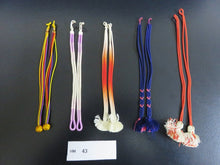 Load image into Gallery viewer, HM#43 Silk Haori Himo Flat Braid 5pcs Bundle Pack

