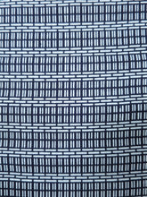 Load image into Gallery viewer, Cotton Bolt Fabric Vintage(1950-1980) Navy White 472.4x14.6in(1200x37cm) BB9051Y2
