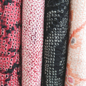 Bundle 12pcs Silk Vintage Full Shibori Haori Wholesale Bulk Free Shipping #439