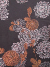 Load image into Gallery viewer, Haori Jacket Vintage(1950-1980) Black Chrysanthemum #133
