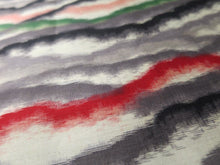 Load image into Gallery viewer, MBFd#48A Silk Kimono Fabric Vintage(1920-1950) Meisen Off whilte 43.3x12.2in(110x31cm)
