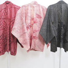 Load image into Gallery viewer, Bundle 12pcs Silk Vintage Full Shibori Haori Wholesale Bulk Free Shipping #439
