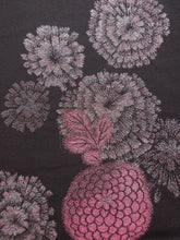 Load image into Gallery viewer, Haori Jacket Vintage(1950-1980) Black Chrysanthemum #133
