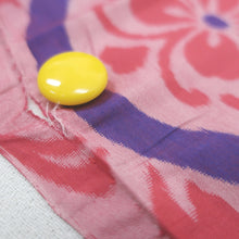 Load image into Gallery viewer, KK1100B3 Silk Kimono Fabric Vintage(1920-1950) Flower Meisen Red 57.1x11.8in(145x30cm)
