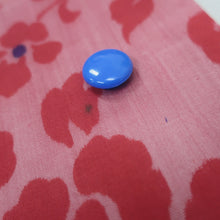 Load image into Gallery viewer, KK1100B3 Silk Kimono Fabric Vintage(1920-1950) Flower Meisen Red 57.1x11.8in(145x30cm)
