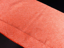 Load image into Gallery viewer, FF2597A Silk Kimono Fabric Vintage(1950-1980) Shibori Red 48.0x12.6in(122x32cm)
