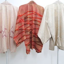 Load image into Gallery viewer, Bundle 12pcs Silk Vintage Full Shibori Haori Wholesale Bulk Free Shipping #439
