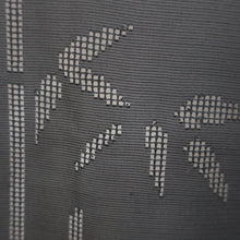 Load image into Gallery viewer, Haori Jacket Vintage(1950-1980) Black See-Through Bamboo Silk #9030D1
