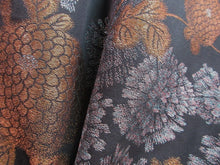 Load image into Gallery viewer, Haori Jacket Vintage(1950-1980) Black Chrysanthemum #133
