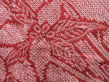 Load image into Gallery viewer, Haori Jacket Vintage(1950-1980) Red Full Shibori Branch Silk #7870L4
