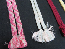 Load image into Gallery viewer, HM#75 Silk Haori Himo Flat Braid 5pcs Bundle Pack

