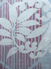 Load image into Gallery viewer, Haori Jacket Vintage(1920-1950) Light Blueish Gray Wine red Black Leaf Long Silk #7618H4
