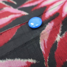 Load image into Gallery viewer, KK1102B3 Silk Kimono Fabric Vintage(1920-1950) Branch Meisen Black 57.5x12.6in(146x32cm)
