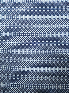 Cotton Bolt Fabric Vintage(1950-1980) Navy White 456.7x15.0in(1160x38cm) BB9053Y3