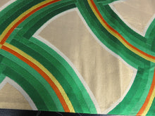 Load image into Gallery viewer, BB8275AC Silk Obi Fabric Vintage(1950-1980) Mesh Gold Green 105.9x12.2in(269x31cm)
