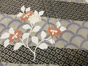 BCF#2944 Silk Tomesode Fabric Phoenix 43.3x15.7in(110x40cm)
