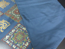 Load image into Gallery viewer, BB8255AB Silk Obi Fabric Vintage(1950-1980) Navy 94.5x12.2in(240x31cm)
