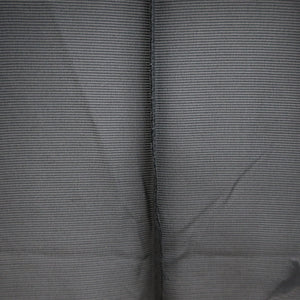 Haori Jacket Vintage(1950-1980) Black See-Through Bellflower Wave Silk #9194E1