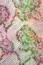 Load image into Gallery viewer, Haori Jacket Vintage(1950-1980) Green Pink Full Shibori Plum blossom Silk #8332C4
