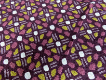 Load image into Gallery viewer, FF2514A Silk Kimono Fabric Vintage(1950-1980) Shibori Brown 37.4x11.8in(95x30cm)
