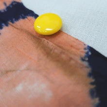 Load image into Gallery viewer, KK1128B3 Cotton Kimono Fabric Vintage(1920-1950) Makiage Shibori Navy 52.8x12.2in(134x31cm)
