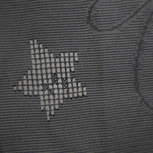 Load image into Gallery viewer, Haori Jacket Vintage(1950-1980) Black See-Through Bellflower Wave Silk #9194E1
