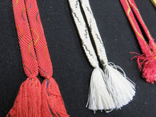 Load image into Gallery viewer, HM#78 Silk Haori Himo Flat Braid 5pcs Bundle Pack
