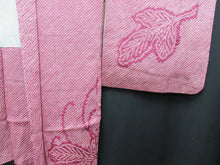 Load image into Gallery viewer, Haori Jacket Vintage(1950-1980) Magenta Full Shibori Chrysanthemum Silk #8100A2
