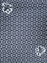 Load image into Gallery viewer, Cotton Bolt Fabric Vintage(1950-1980) Navy White 472.4x13.8in(1200x35cm) BB9054Y3
