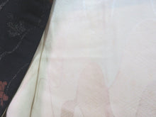 Load image into Gallery viewer, Haori Jacket Vintage(1950-1980) Black Gold Leaf Urushi Silk #7620H4
