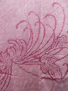 Haori Jacket Vintage(1950-1980) Magenta Full Shibori Chrysanthemum Silk #8100A2