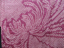 Load image into Gallery viewer, Haori Jacket Vintage(1950-1980) Magenta Full Shibori Chrysanthemum Silk #8100A2
