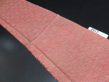 Load image into Gallery viewer, FF2517B Silk Kimono Fabric Vintage(1950-1980) Shibori Red 43.3x11.0in(110x28cm)
