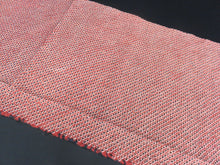 Load image into Gallery viewer, FF2517A Silk Kimono Fabric Vintage(1950-1980) Shibori Red 43.3x11.0in(110x28cm)
