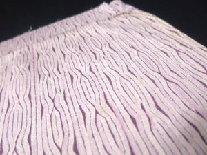 MKF#93 Silk Kimono Fabric Vintage(1950-1980) Shibori Pale Pink 39.4x13.0in(100x33cm)