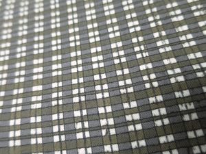 Cotton Bolt Fabric Vintage(1950-1980) Brown Gray White 472.4x14.6in(1200x37cm) BB9055Y3