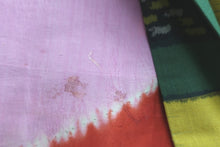 Load image into Gallery viewer, Haori Jacket Vintage(1920-1950) Green Leaf Grape Silk #8639H3
